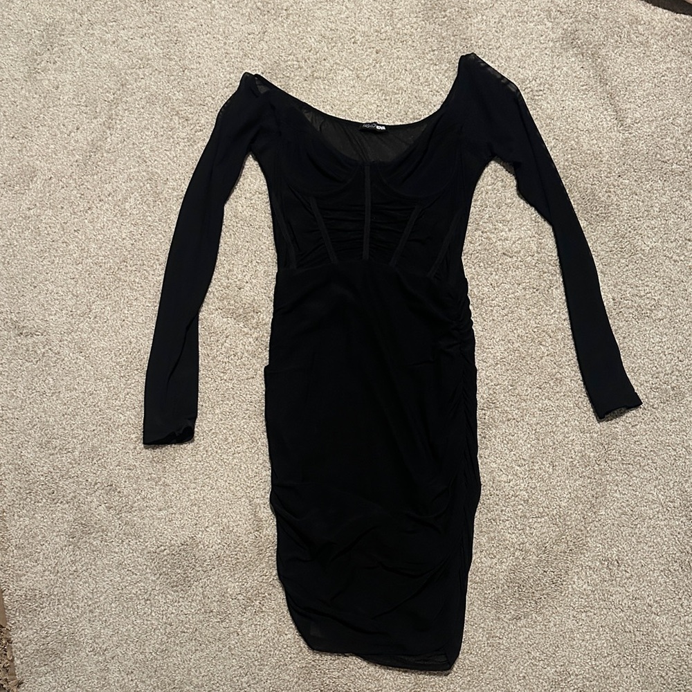 Black Long Sleeve Dress